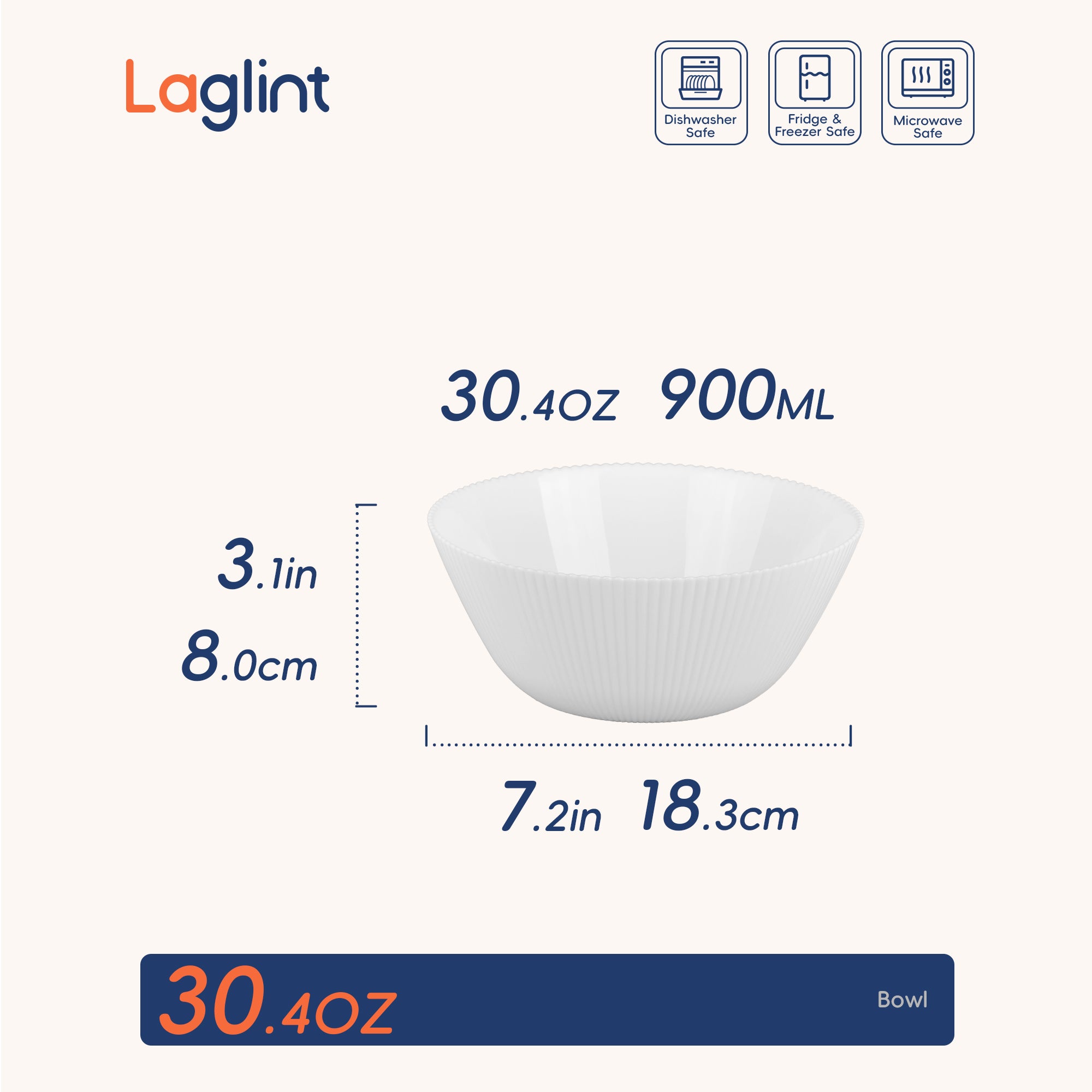 Daffodil 30-oz Soup Bowl