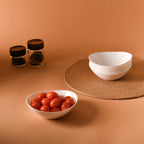 Ripples 12-oz Oval Ice Cream Bowl