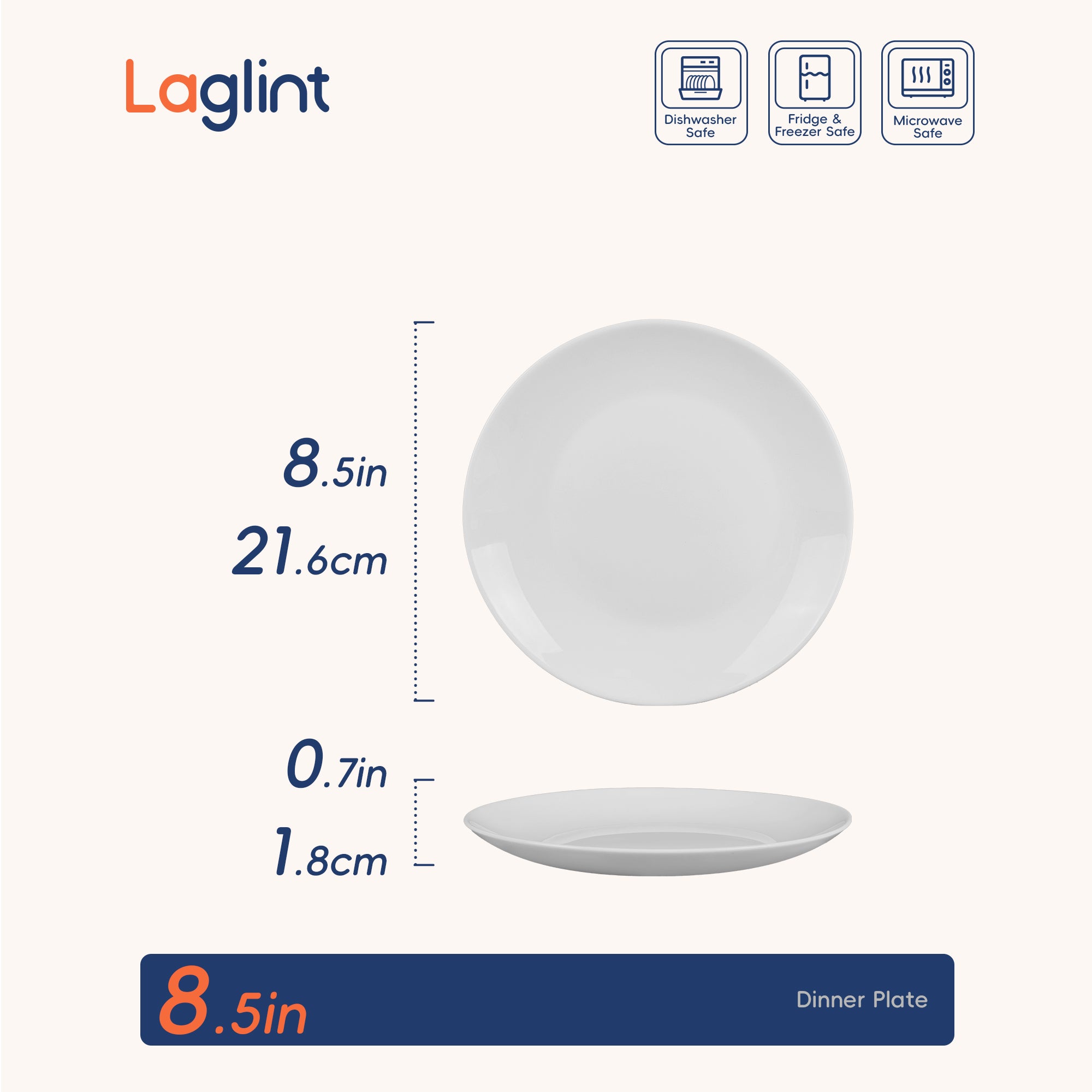 Moonlight 8.5" Salad Plate