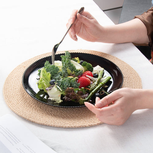 Daffodil 10.5" Dinner Plate (Obsidian)