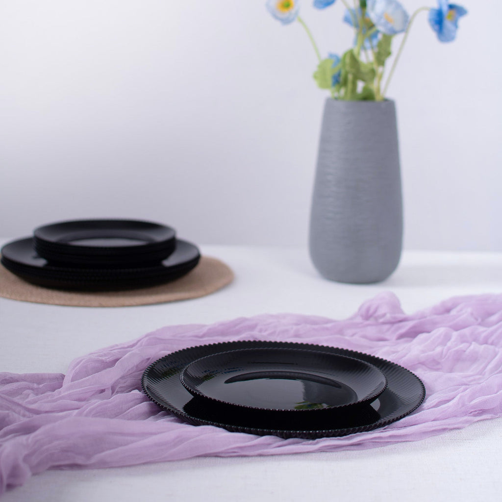 Daffodil 7.5" Side Plate (Obsidian)