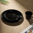 Daffodil 7.5" Side Plate (Obsidian)