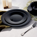 Gladiola 8" Side Plate (Obsidian)