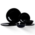 Gladiola Dinnerware Set (Obsidian)