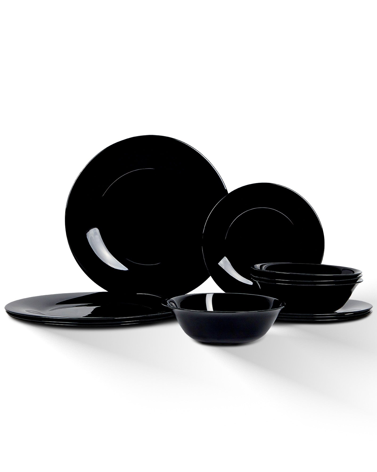 Gladiola Dinnerware Set (Obsidian)