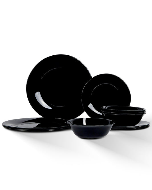 Gladiola Dinnerware Set (Obsidian)
