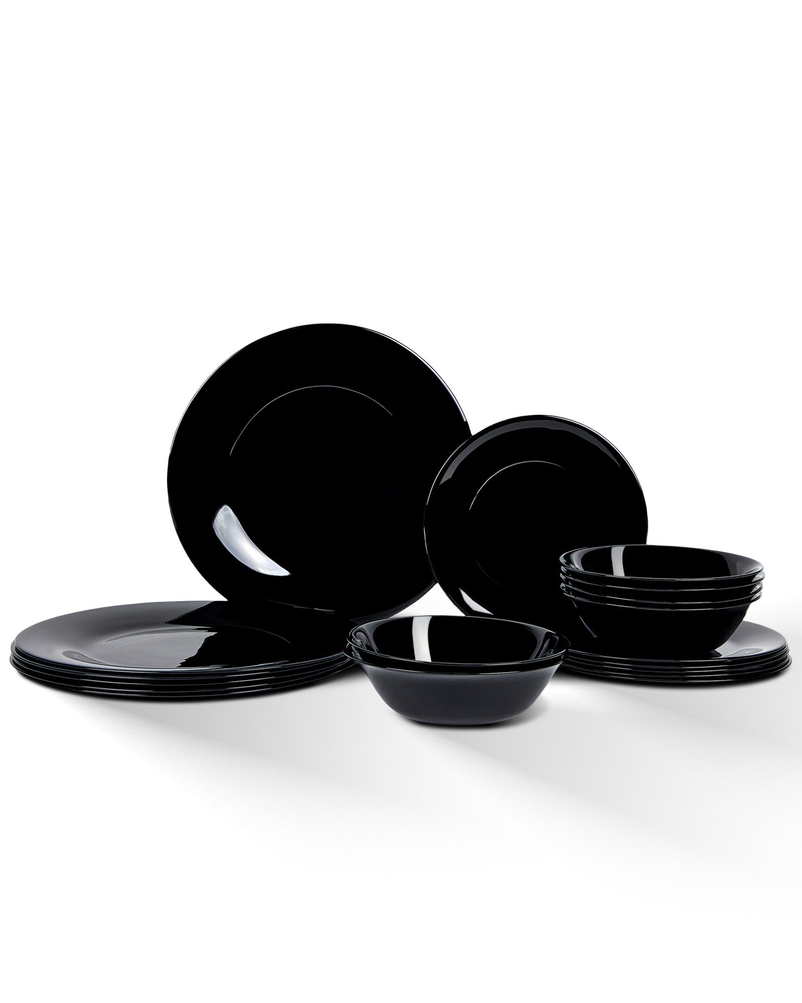 Gladiola Dinnerware Set (Obsidian)