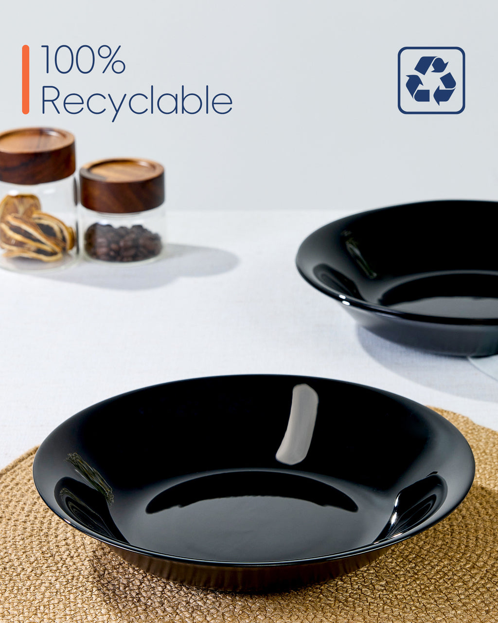 Gladiola 34-oz Pasta Bowl (Obsidian)