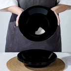 Gladiola 34-oz Pasta Bowl (Obsidian)