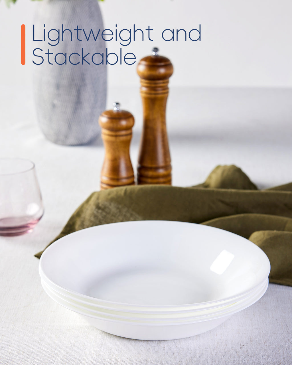 Gladiola 34-oz Pasta Bowl