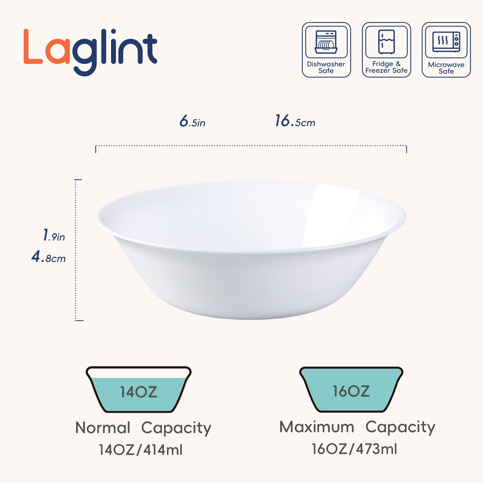 Gladiola 16-oz Cereal Bowl