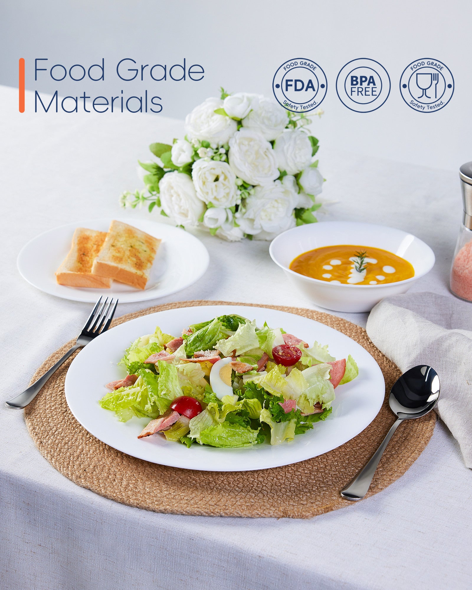 Gladiola 11" Dinner Plate
