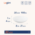 Glittering 30-oz Pasta Bowl