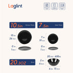 Glittering Dinnerware Set (Obsidian)
