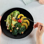 Glittering 10.5" Dinner Plate (Obsidian)