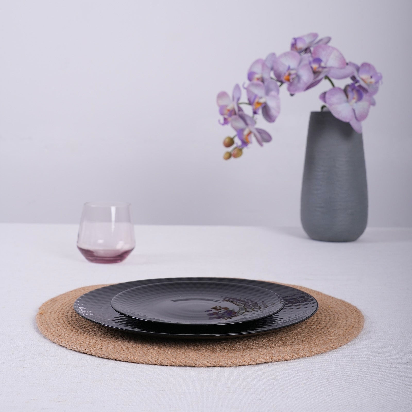 Glittering 10.5" Dinner Plate (Obsidian)