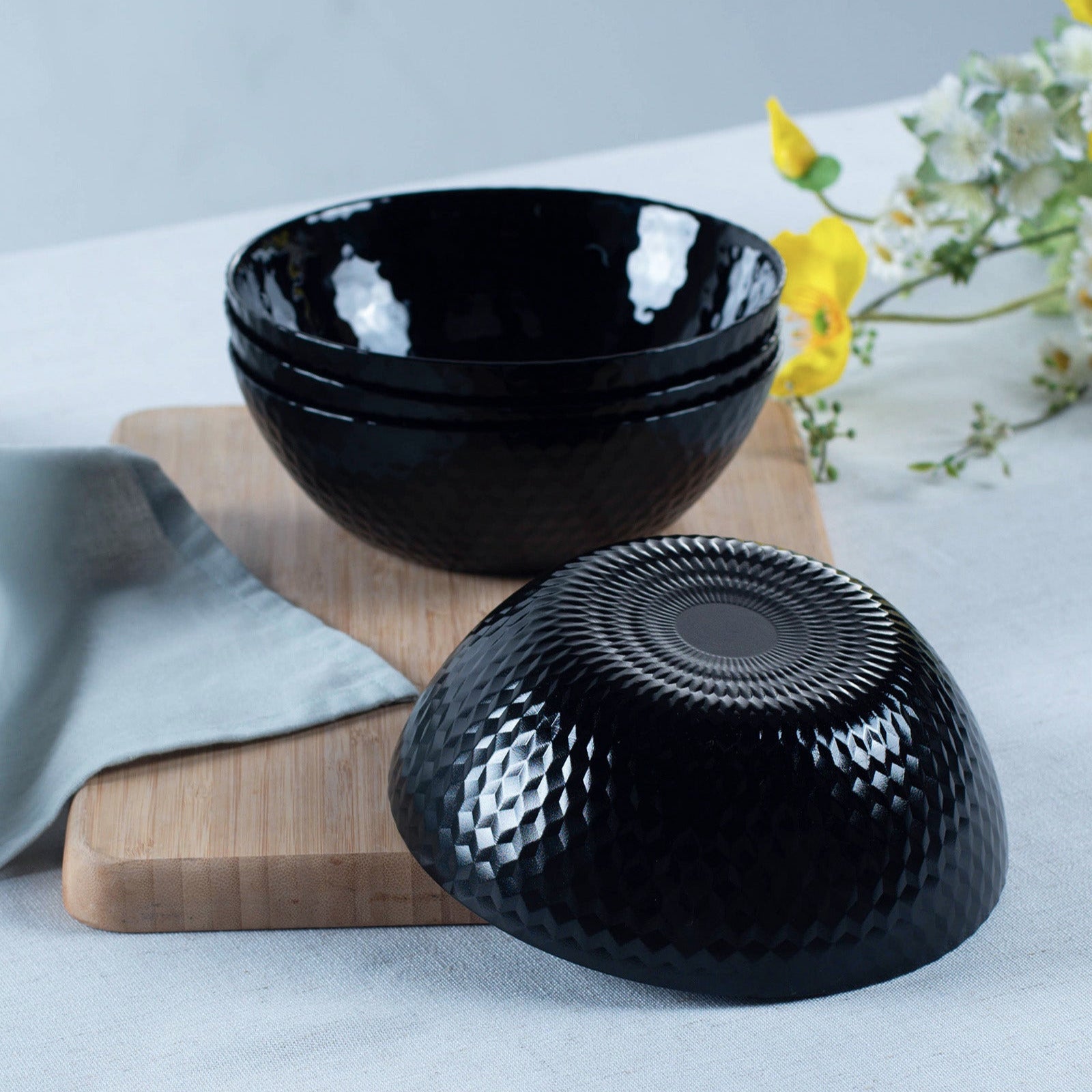 Glittering Dinnerware Set (Obsidian)