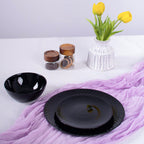 Glittering Dinnerware Set (Obsidian)