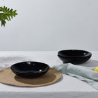 Glittering 30-oz Pasta Bowl (Obsidian)