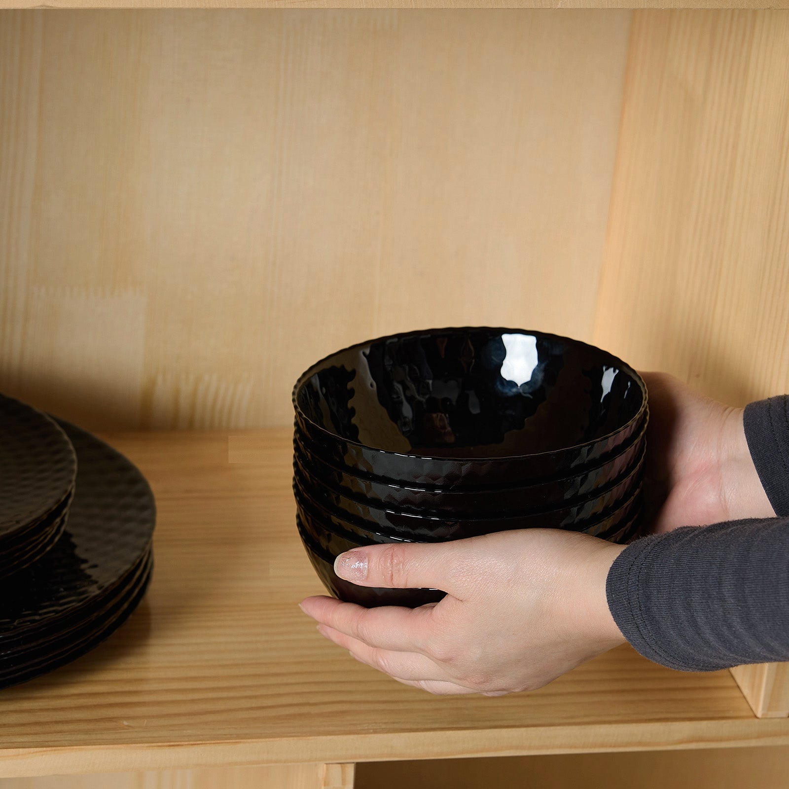 Glittering 20-oz Cereal Bowl (Obsidian)