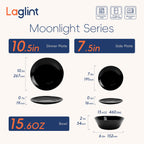 Moonlight Dinnerware Set (Obsidian)
