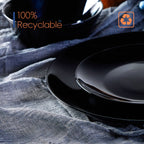 Moonlight Dinnerware Set (Obsidian)