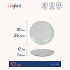 Moonlight 10.5" Dinner Plate (Gainsboro)