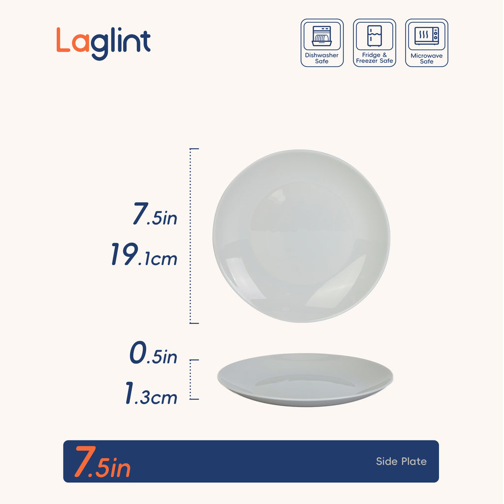 Moonlight 7.5" Appetizer Plate (Gainsboro)
