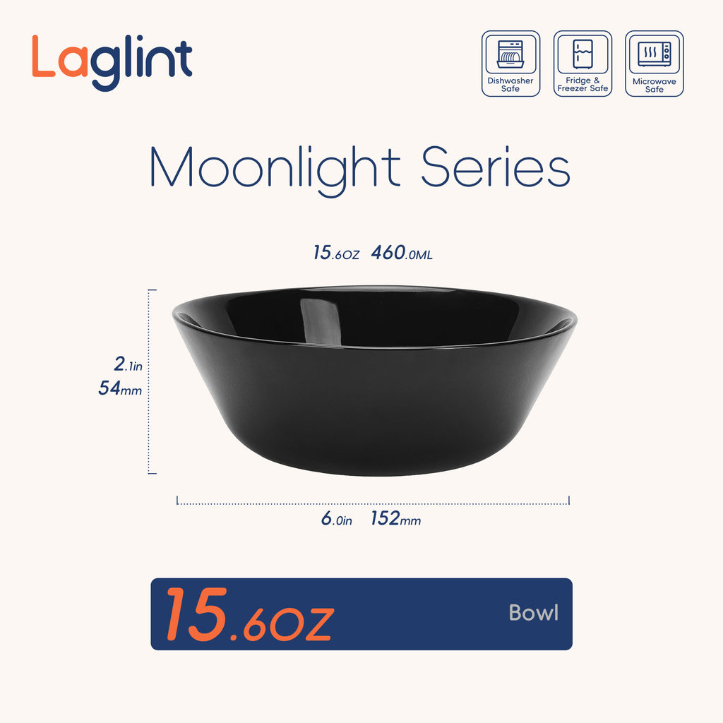 Moonlight 16-oz Cereal Bowl (Obsidian)