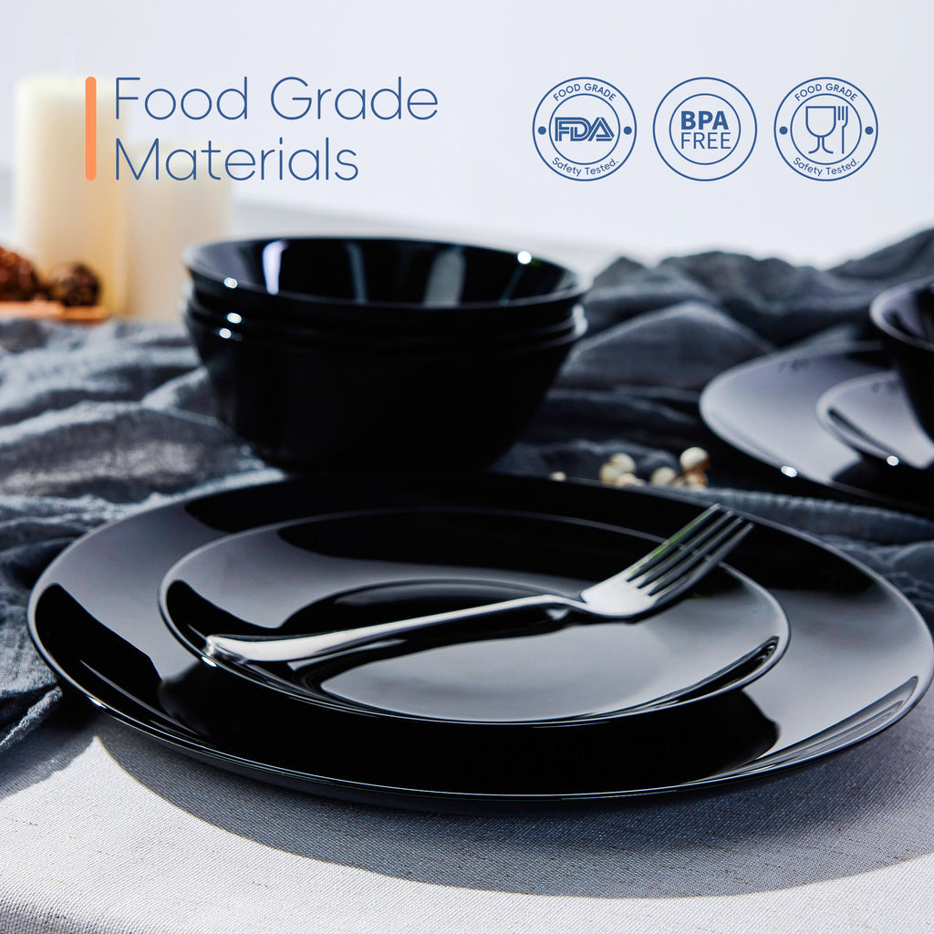 Moonlight 7.5" Side Plate (Obsidian)