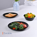 Moonlight 8.5" Salad Plate (Obsidian)