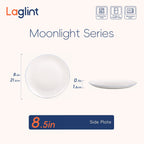 Moonlight 8.5" Salad Plate (Navy Blue Rim)