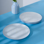 Moonlight 10.5" Dinner Plate (Navy Blue Rim)