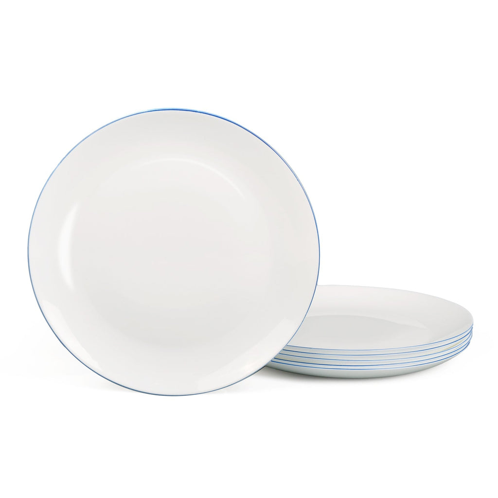 Moonlight 8.5" Salad Plate (Navy Blue Rim)