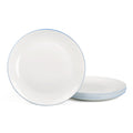 Moonlight 8.5" Salad Plate (Navy Blue Rim)