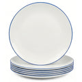 Moonlight 10.5" Dinner Plate (Navy Blue Rim)
