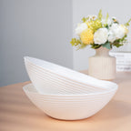 Ripples 54-oz Large Round Salad Bowl