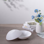 Ripples 54-oz Large Round Salad Bowl