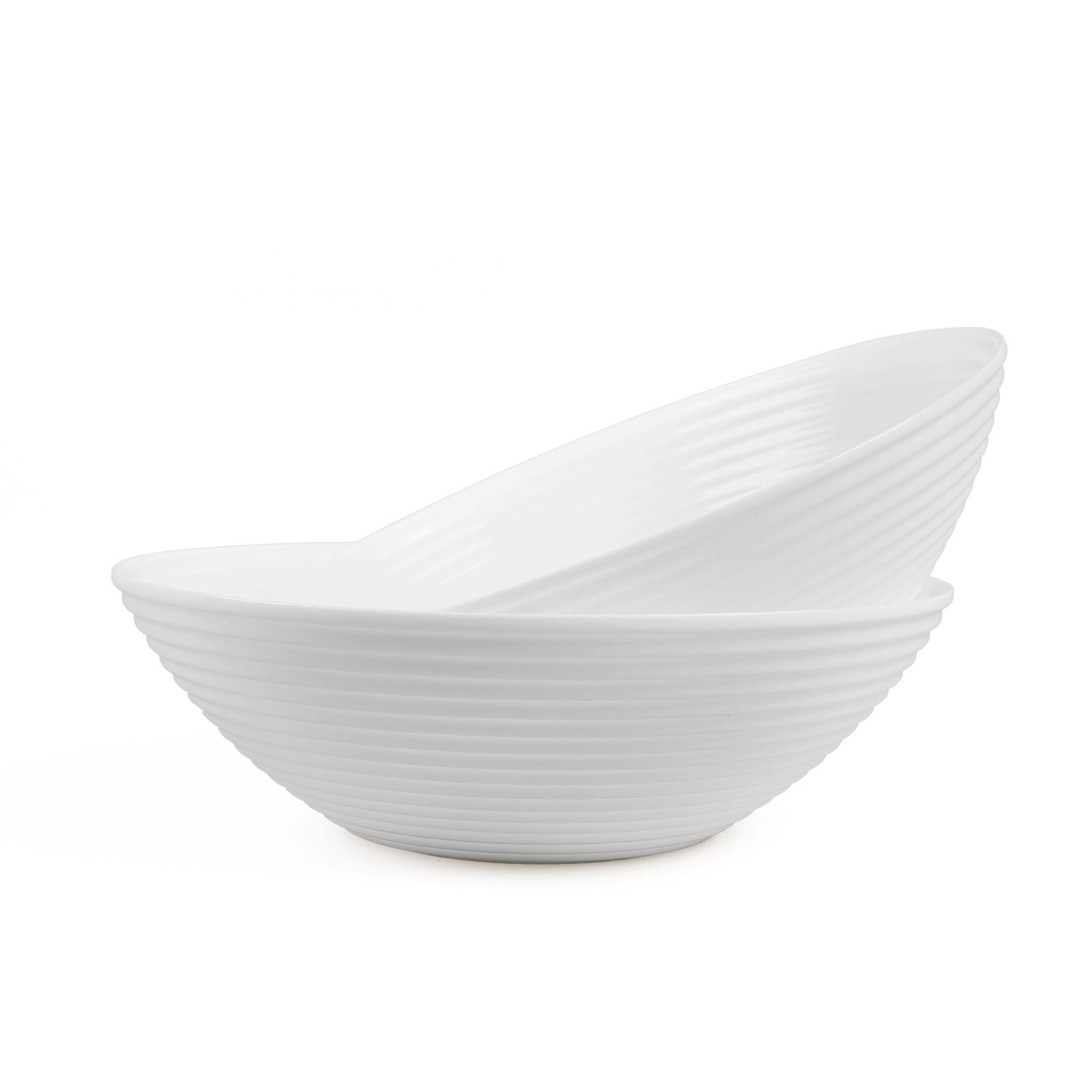 Ripples 54-oz Large Round Salad Bowl