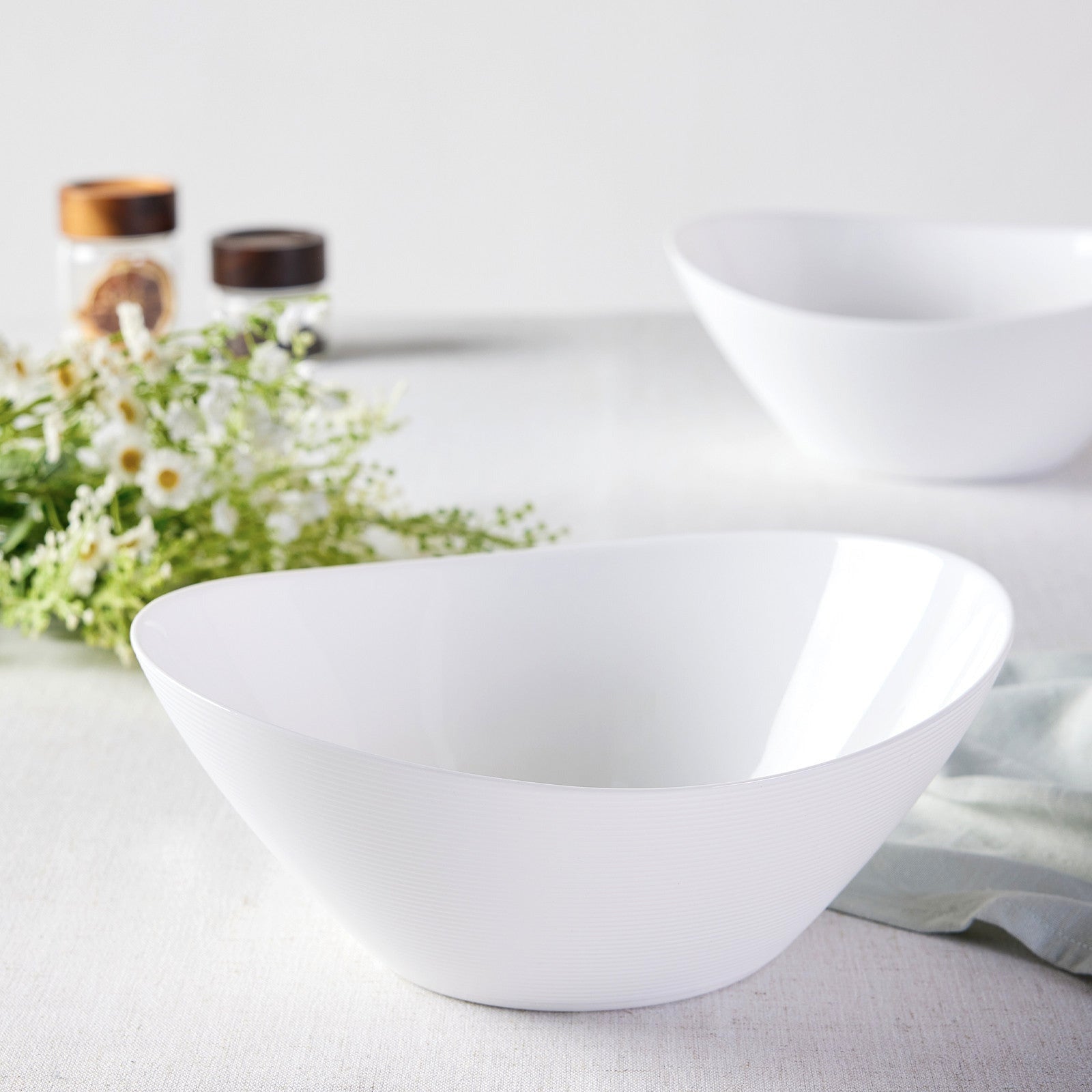 Ripples 66-oz Large Salad Bowl