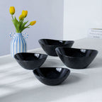 Ripples Oval Serving Bowl Set (Obsidian)