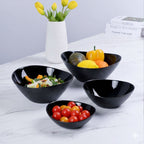 Ripples Oval Serving Bowl Set (Obsidian)