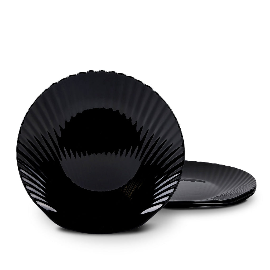 Seashell 10.5" Dinner Plate (Obsidian)