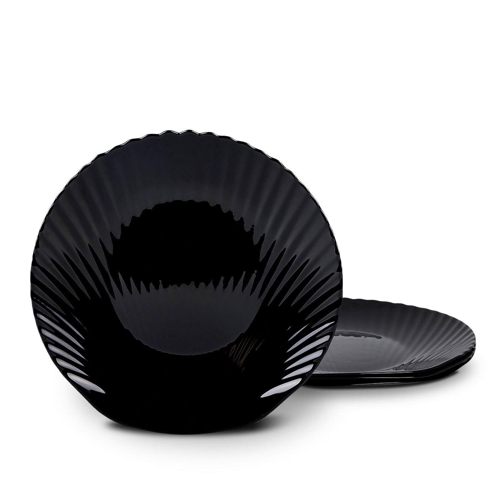 Seashell 10.5" Dinner Plate (Obsidian)