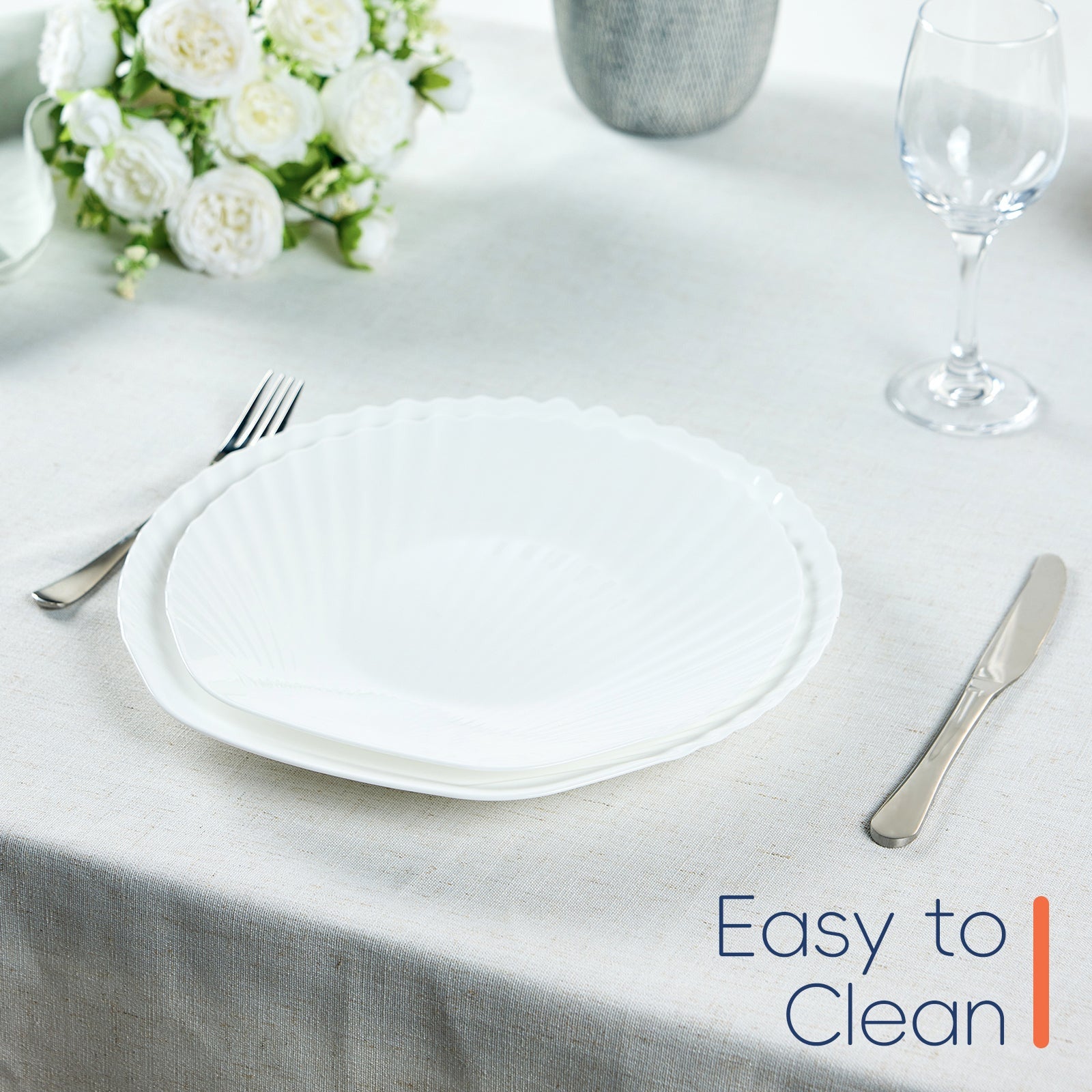 Seashell 12" Dinner Plate