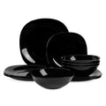 Square Dinnerware Set (Obsidian)