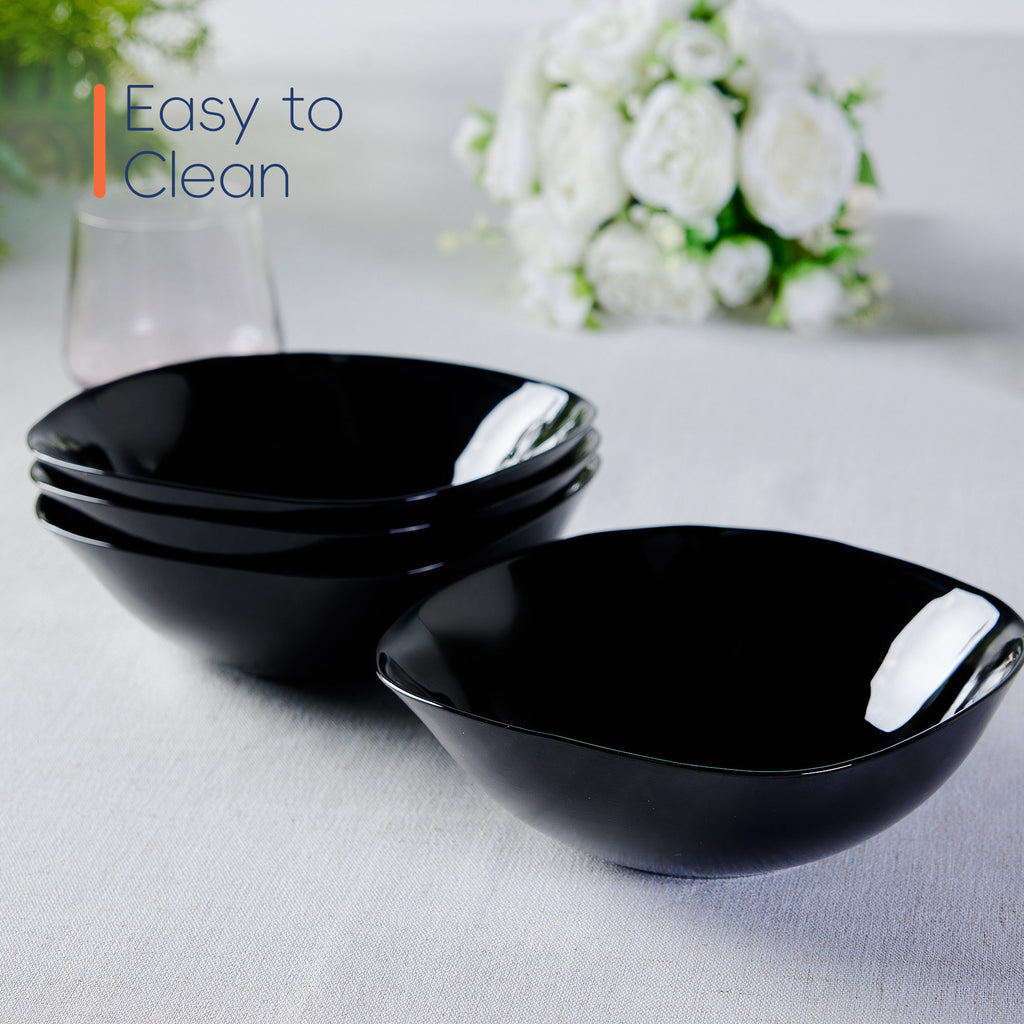 Square 25-oz Cereal Bowl (Obsidian)