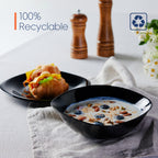 Square 25-oz Cereal Bowl (Obsidian)
