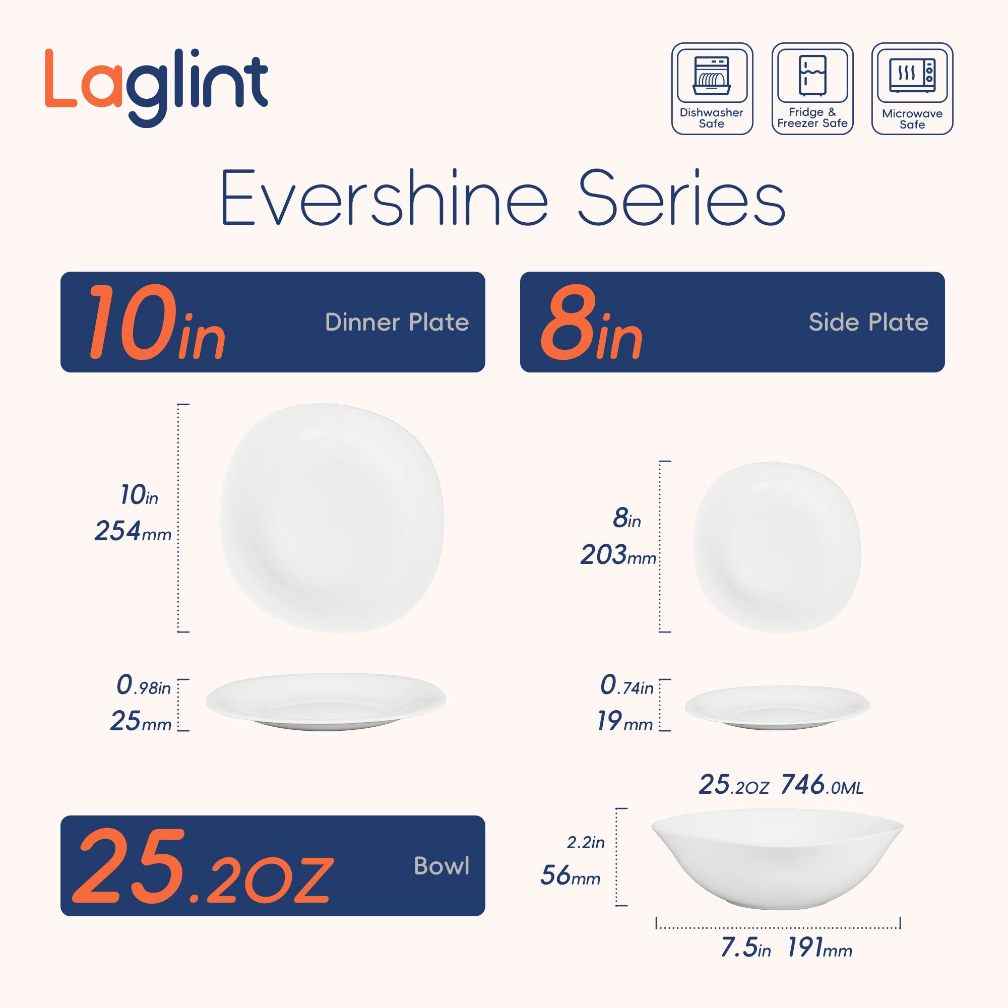 Square Dinnerware Set