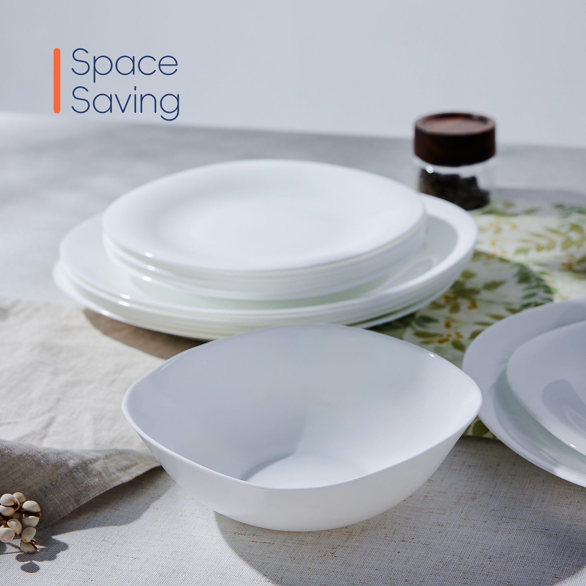 Square Dinnerware Set